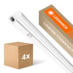 Mehrfachpackung 4x Ledvance LED Deckenleuchte Linear Kompakt High Output 20W 2000lm - 830 Warmweiß | 120cm